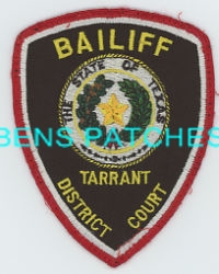 TEXAS,A,TARRANT COUNTY DISTRICT COURT BAILIFF 1